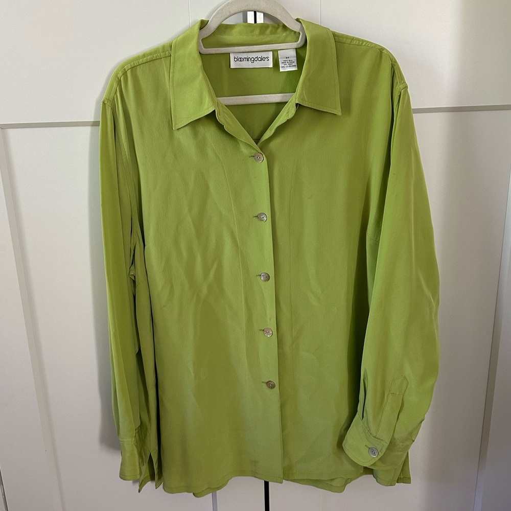 Bloomingdale's 100% Silk Blouse